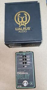 Walrus Audio Fundamental Series Reverb Guitar Effects Pedal