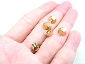 20 Cubos Geniales Remaches Decoración Sujetadores Tachuelas Hágalo Usted Mismo Costura Cuero Sombrero Botón - Imagen 1 de 4