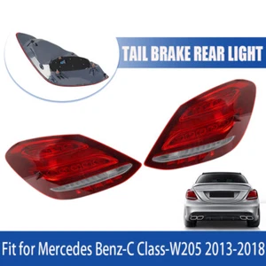 Rear Tail Light For 2015-2018 Mercedes-Benz W205 Pre facelift LED Taillight US - Picture 1 of 11