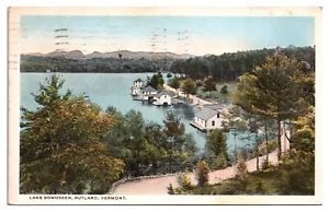 ANTQ Lake Bomoseen, Rutland, Vermont Postcard - Picture 1 of 2
