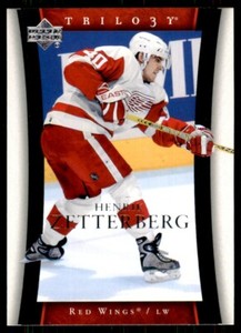 2005-06 Upper Deck Trilogy Henrik Zetterberg Detroit Red Wings #36