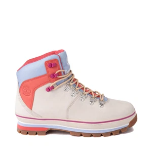 Womens Timberland Euro Hiker Boot Gray Pastel Color-Block NEW - Picture 1 of 4