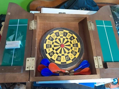 the king of arms piccolo ARMADIETTO GIOCO BERSAGLIO PROFESSIONALE FRECCETTE. - Immagine 1 di 2