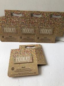 Beer Greetings  “Hooray” For Being Awesome Six Pack Greeting Card (Set of 4) - Picture 1 of 6