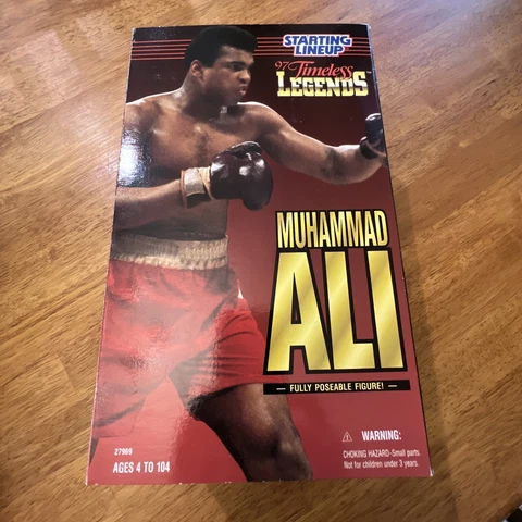 Muhammad Ali Starting Lineup Timeless Legends Poseable Figure 1997 New Cover