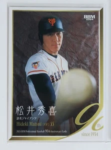 HIDEKI MATSUI - 2024 BBM Professional Baseball 90th Anniversary Card - Picture 1 of 3