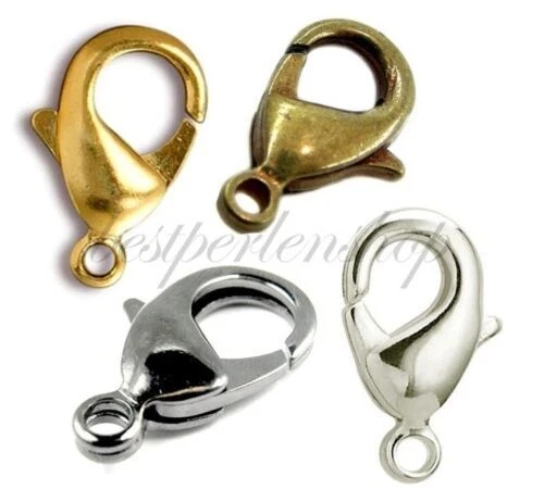 Karabiner Verschlüsse Schloss für Halskette Armband Schmuck Basteln Ketten - Bild 1 von 1