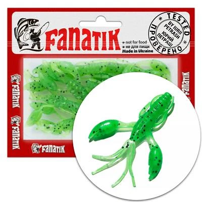 Fanatik Köder RAIDER 4-6cm Gummiköder Gummifisch Jig Bait Flusskrebs Gummikrebs