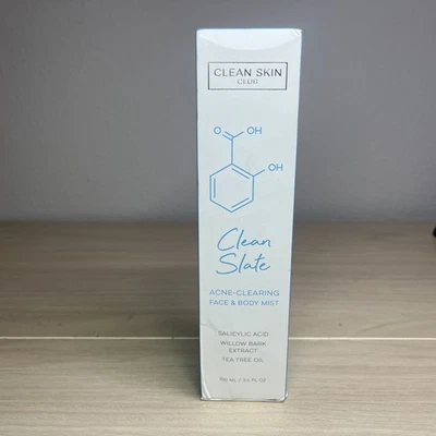 Clean Skin Club Clean Slate Acne-Clearing Face & Body Mist 3.4oz Salicylic Acid - Image 1 of 4