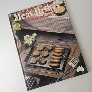 Meat Dishes for Australians Vtg Cookbook Marshall Cavendish FREE POSTAGE - Picture 1 of 9