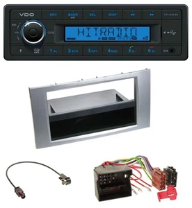 VDO Bluetooth AUX USB MP3 Autoradio für Ford Kuga Fusion Transit 05-12 silber - Bild 1 von 6
