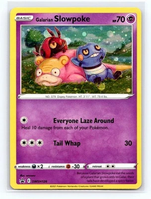 SWSH: Sword & Shield Promo Cards #SWSH126 Galarian Slowpoke C - Image 1 of 2