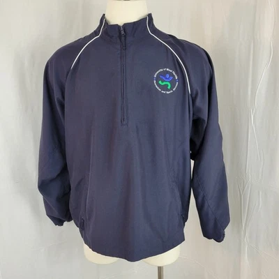Port Authority University of West Florida Mens 1/4 Zip Jacket Size XL - Image 1 of 4