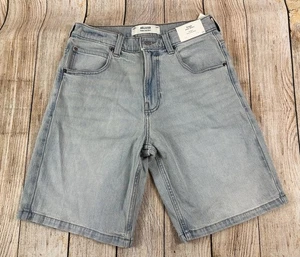 Herren Neu mit Etikett Hollister Baggy Jeansshorts Stretch Größe 29 helle Waschung  - Bild 1 von 5