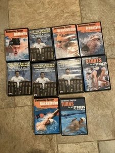 Lot of 10 Championship Productions Swimming Series:  David Marsh, Swim Coaching - Picture 1 of 11