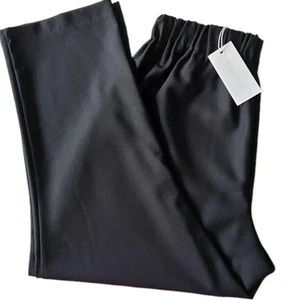 Damen Hose 7/8 Gr.M/L neu,97% Wolle, 3% El, dünn, weich, schwarz - Bild 1 von 8