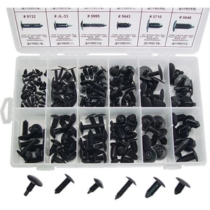 TP Tools 168-Pc Plastic Shield Retainer Assortment Kit #TP-8135 - Picture 1 of 1