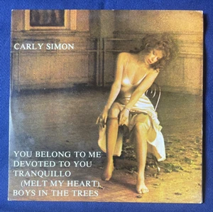 Carly Simon – Brazil 7" EP '78 Elektra 92.006-A NM / 33rpm / Pic Sleeve - Picture 1 of 8