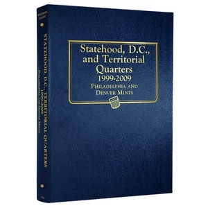 US Statehood Quarter with D.C. & Territories Coin Album 1999 - 2009 #2821 - Bild 1 von 8