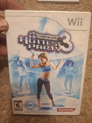 Dance Dance Revolution Hottest Party 3 Nintendo Wii CIB  - Image 1 of 4