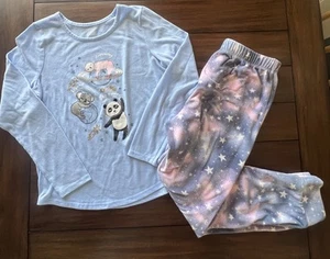 Wonder Nation "Dreaming Beyond The Stars" Pajama Set Girls Large (10-12) - Picture 1 of 13