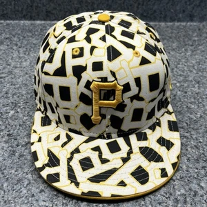 Vintage Pittsburgh Pirates Fitted Hat Cap Baseball New Era 59FIFTY | Size 7 1/8 - Picture 1 of 8