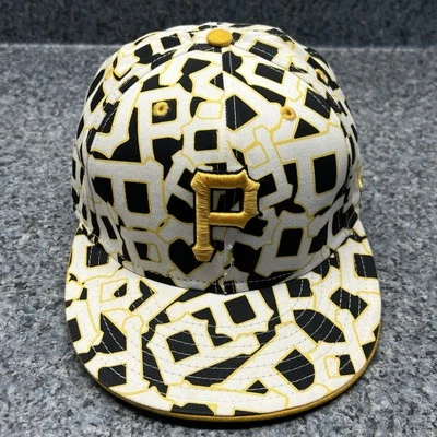 Vintage Pittsburgh Pirates Fitted Hat Cap Baseball New Era 59FIFTY | Size 7 1/8 - Image 1 of 4