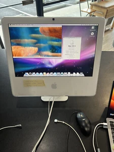 Ordinateur de bureau Apple iMac A1173 17" Intel Core Duo 1,83 GHz 250 Go HDD 2 Go RAM - Photo 1/2