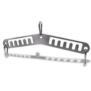 LAT Pull Down T Bar Cable Machine Attachments Accessories Stainless Steel - Picture 1 of 9