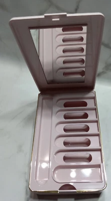 Caja de almacenamiento organizadora todo en uno Mary Kay rosa con bandeja elevadora y espejo 0770 Foto 1 de 4