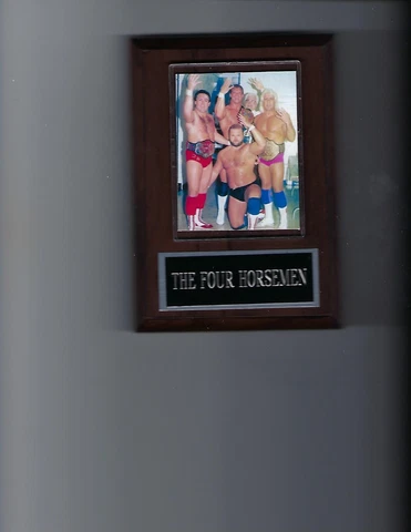 THE FOUR HORSEMEN PLAQUE WRESTLING WWE WWF Cover