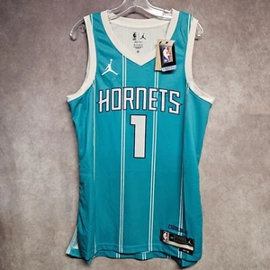 NWT Nike Jordan NBA Charlotte Hornets LaMelo Ball 1 Swingman Jersey 48 L $130 - Picture 1 of 8