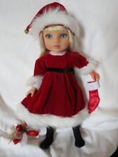 Hearts for Hearts 14" Doll LILLIAN from Belarus Santa Christmas Dress & Outfits