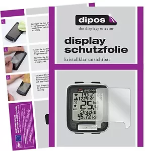 3x Pantalla para Sigma Rox 9.0 Protector de protectores transparente dipos - Imagen 1 de 4