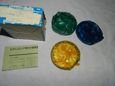 JUEGO DE ANILLOS DE PISTÓN MAZDA AUTOBILE D27Z-6149-A 4CYL 1972-82 Ford Courier 2.0 L Foto 1 de 3