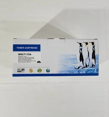 C7115A Sealed Black Toner Cartridge for HP LaserJet 1000 1005 1200 1220 3380 - Image 1 of 3