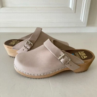 Zuecos sin cordones MIA Free People Alma cuero rosa talla 36 nuevos sin caja Foto 1 de 4