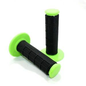 Empuñaduras de mano GREEN suave 24 mm 22 mm 110cc 125cc 140cc PIT Trail Dirt Bike - Imagen 1 de 2