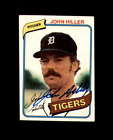 John Hiller Hand Signed 1980 Topps Detroit Tigers Autograph