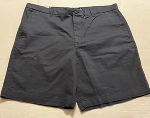 CHAPS Men's Flat Front Shorts Stretch Classic Fit SZ 40  Blue - Picture 1 of 3