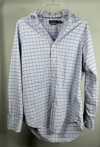 Polo Ralph Lauren Plaid Performance Button Down Shirt Men’s Size Medium - Picture 1 of 4