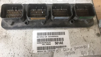 P56040501AE Dodge Durango  ecm ecu computer 2003 — 第 1/4 张图片
