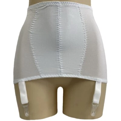 Alacki Women's Garter 4 Straps Suspender Belt High-waist Lace Edge Girdle Skirt - Image 1 of 4