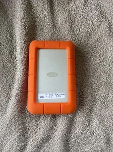 LaCie Rugged 1TB USB-C and USB 3.0 Portable External Hard Drive Used (163) - Picture 1 of 7
