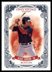 2021 Onyx Vintage Base #VEBJ Blaze Jordan - Boston