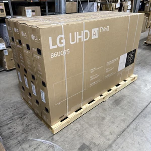 LOT OF 4! LG 86” Class UQ75 Series LED 4K UHD Smart webOS TV 86UQ7590PUD - Picture 1 of 2