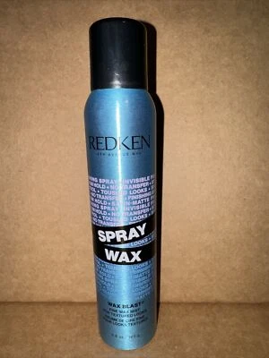 Redken WAX BLAST Spray Texturizador de Cera - 5,8 fl oz NOVO EM FOLHA FRETE GRÁTIS!! - Imagem 1 de 3
