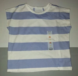 Garanimals Girls 2T Dolman Stripe Tee White - Picture 1 of 3