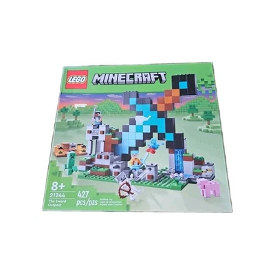 Retired LEGO # 21244 Minecraft: The Sword Outpost  Minecraft Set  New & Sealed  - Image 1 of 4