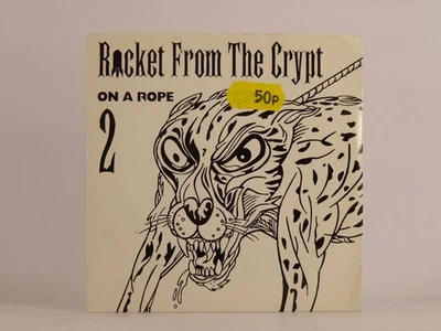 ROCKET FROM THE CRYPT ON A ROPE 2 (B76) 4 Track CD Single including Card Sleeve  - Image 1 of 4